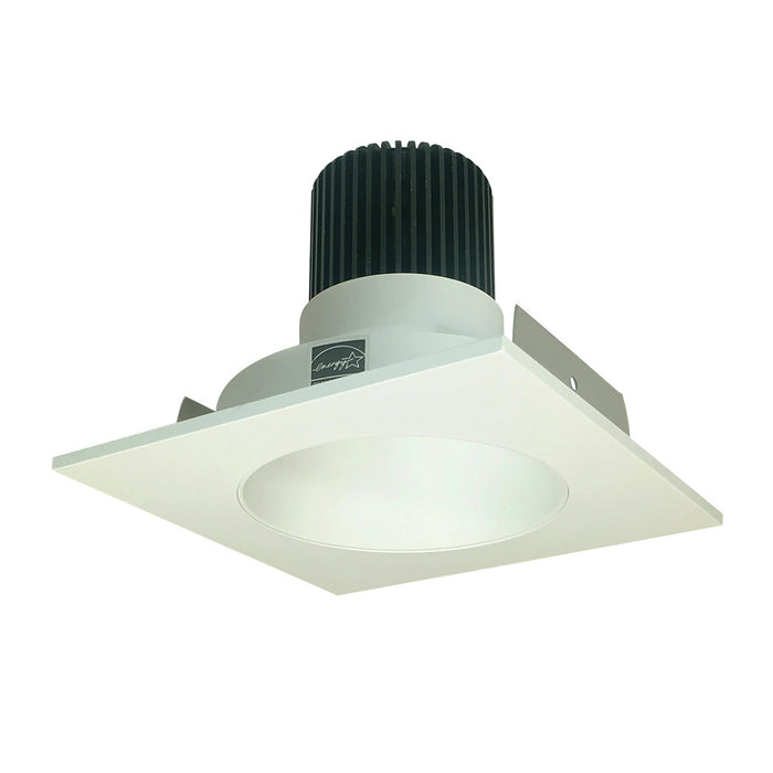Myhouse Lighting Nora Lighting - NIO-4SNDC27XWW/10 - 4" Sq. Deep Cone Regress, - Rec Iolite - White Reflector / White Flange