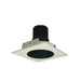 Myhouse Lighting Nora Lighting - NIO-4SNDC35XBW/10 - 4" Sq. Deep Cone Regress, - Rec Iolite - Black Reflector / White Flange