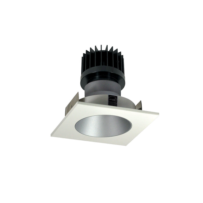 Myhouse Lighting Nora Lighting - NIO-4SNDC50XHZMPW/HL - Non-Adjustable Trim - Rec Iolite - Haze Reflector / Matte Powder White Flange
