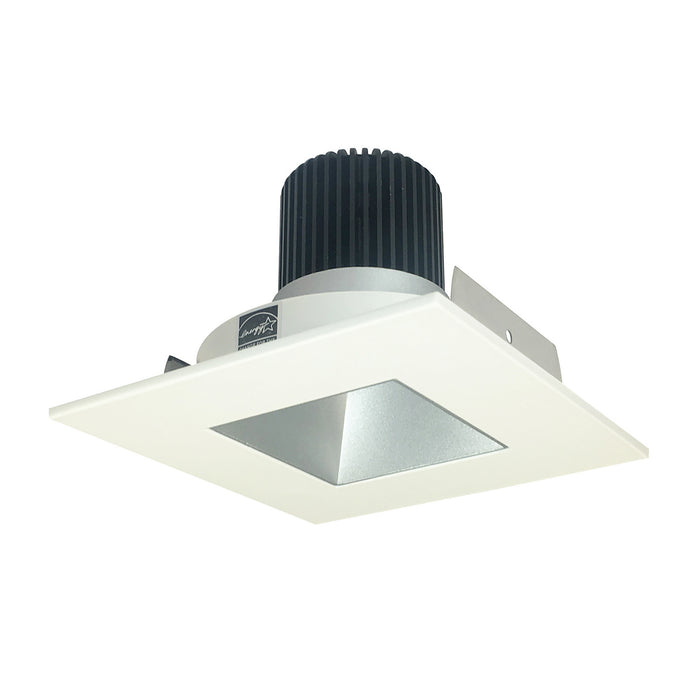 Myhouse Lighting Nora Lighting - NIO-4SNDSQ30XHW/10 - 4" Square Deep Square Regress, - Rec Iolite - Haze Reflector / White Flange