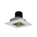 Myhouse Lighting Nora Lighting - NIO-4SNDSQ40XCHMPW/10 - Non-Adjustable Trim - Rec Iolite - Champagne Haze Reflector / Matte Powder White Flange