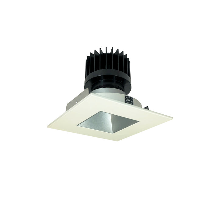 Myhouse Lighting Nora Lighting - NIO-4SNDSQ40XHZMPW/HL - Non-Adjustable Trim - Rec Iolite - Haze Reflector / Matte Powder White Flange