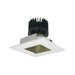 Myhouse Lighting Nora Lighting - NIO-4SNDSQ50XCHMPW/HL - Non-Adjustable Trim - Rec Iolite - Champagne Haze Reflector / Matte Powder White Flange