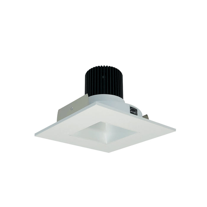 Myhouse Lighting Nora Lighting - NIO-4SNDSQ50XMPW/10 - 4" Square Deep Square Regress, - Rec Iolite - Matte Powder White Reflector / Matte Powder White Flange