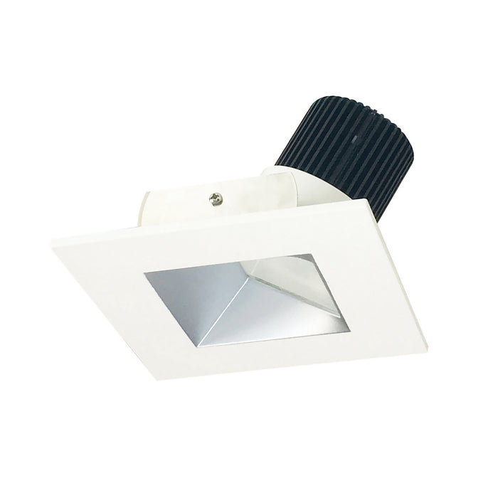 Myhouse Lighting Nora Lighting - NIO-4SW27XHZMPW/10 - Non-Adjustable Trim - Rec Iolite - Haze Reflector / Matte Powder White Flange