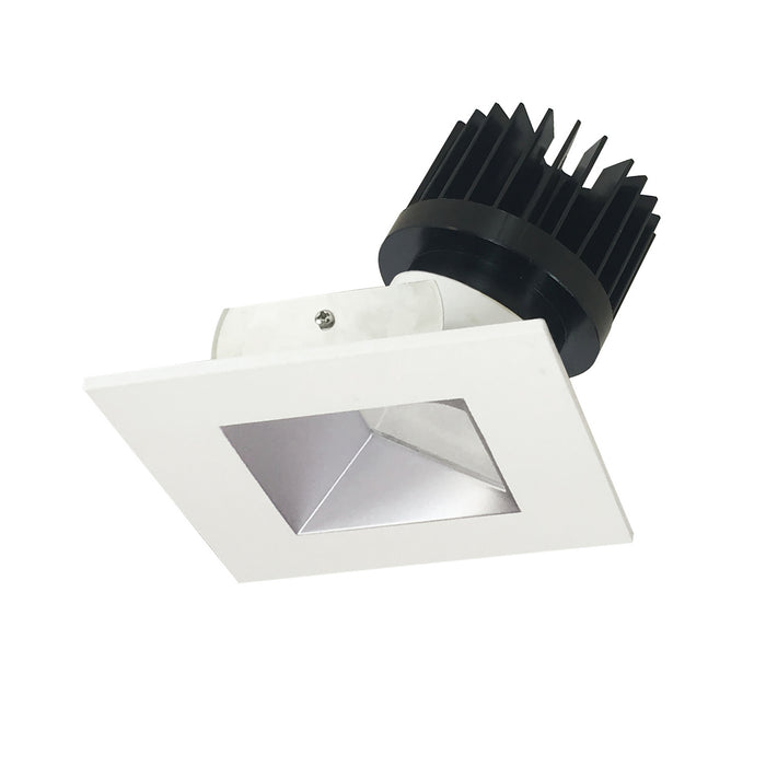 Myhouse Lighting Nora Lighting - NIO-4SW35XHZMPW/HL - Non-Adjustable Trim - Rec Iolite - Haze Reflector / Matte Powder White Flange