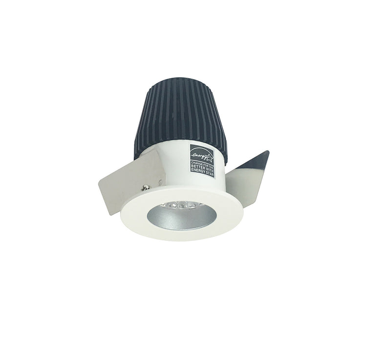 Myhouse Lighting Nora Lighting - NIOB-1RNG27XHW - 1" Round Straight Regressed - Rec Iolite - Haze Reflector / White Flange