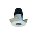 Myhouse Lighting Nora Lighting - NIOB-1RPH50XHZMPW - 1" Round Pinhole - Rec Iolite - Haze Pinhole / Matte Powder White Flange