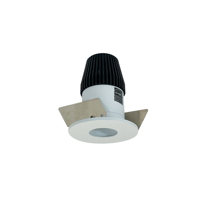 Myhouse Lighting Nora Lighting - NIOB-1RPH50XMPW - 1" Round Pinhole - Rec Iolite - Matte Powder White Pinhole / Matte Powder White Flange