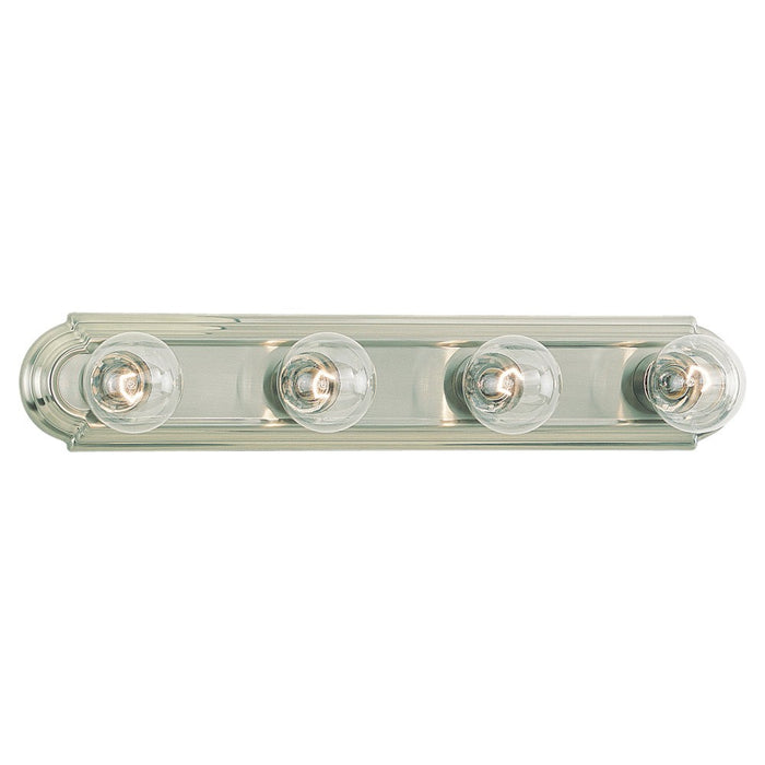 Myhouse Lighting Generation Lighting - 4701-962 - Four Light Wall / Bath - De-Lovely - Brushed Nickel