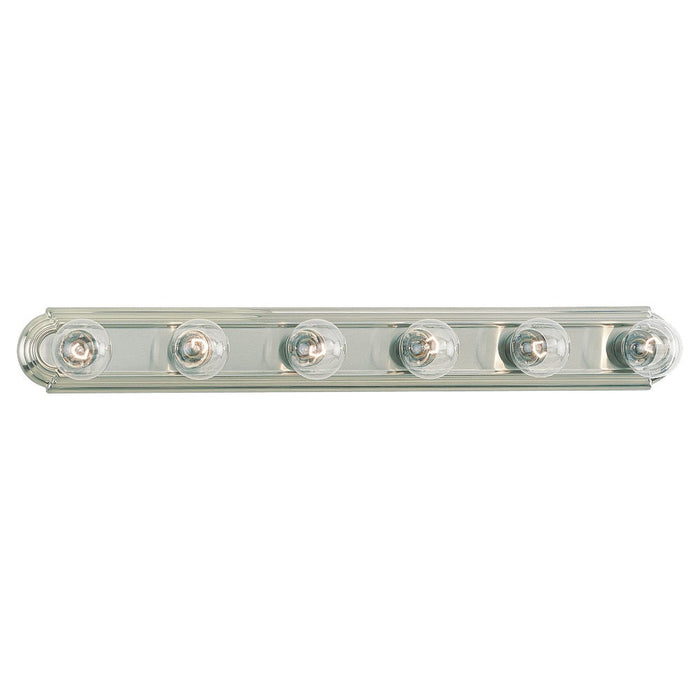 Myhouse Lighting Generation Lighting - 4702-962 - Six Light Wall / Bath - De-Lovely - Brushed Nickel
