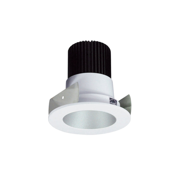 Myhouse Lighting Nora Lighting - NIOB-2RNDCCDXHZMPW - Non-Adjustable Trim - Rec Iolite - Haze Reflector / Matte Powder White Flange