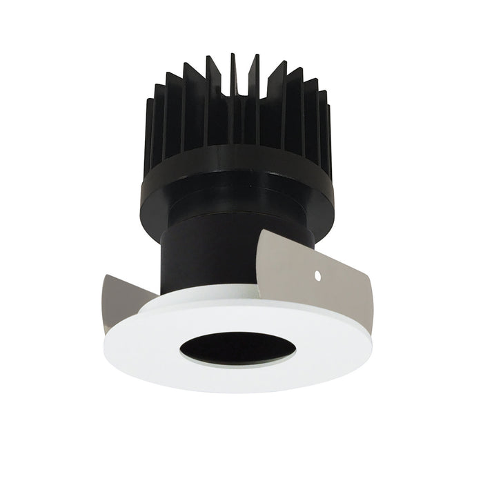 Myhouse Lighting Nora Lighting - NIOB-2RPH30XBMPW/HL - Non-Adjustable Trim - Rec Iolite - Black Pinhole / Matte Powder White Flange