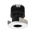 Myhouse Lighting Nora Lighting - NIOB-2RPH50XBMPW/HL - Non-Adjustable Trim - Rec Iolite - Black Pinhole / Matte Powder White Flange