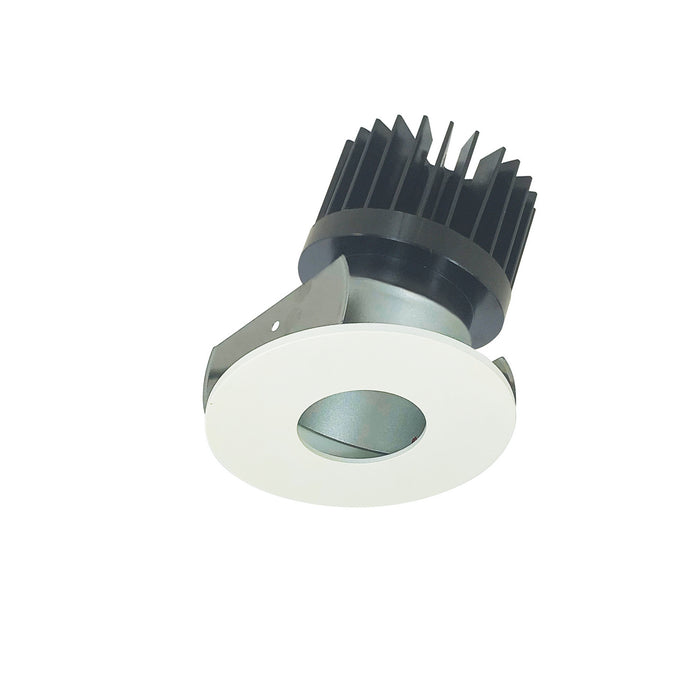 Myhouse Lighting Nora Lighting - NIOB-2RPHA40XHZMPW/HL - Trim - Rec Iolite - Haze Pinhole / Matte Powder White Flange