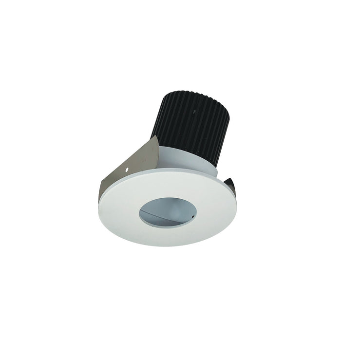 Myhouse Lighting Nora Lighting - NIOB-2RPHA50XMPW/10 - 2" Round Pinhole Adj, - Rec Iolite - Matte Powder White Pinhole / Matte Powder White Flange
