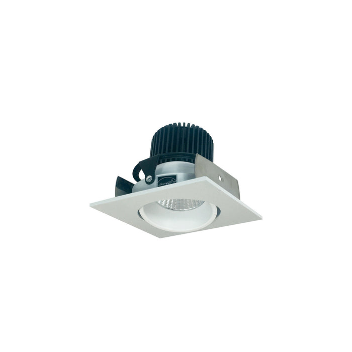Myhouse Lighting Nora Lighting - NIOB-2SC50XMPW - 2" Square Cone Reg. Adj. - Rec Iolite - Matte Powder White Reflector / Matte Powder White Flange