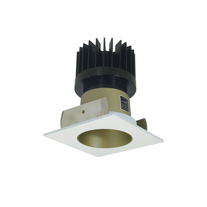 Myhouse Lighting Nora Lighting - NIOB-2SNDC50XCHMPW/HL - Trim - Rec Iolite - Champagne Haze Reflector / Matte Powder White Flange