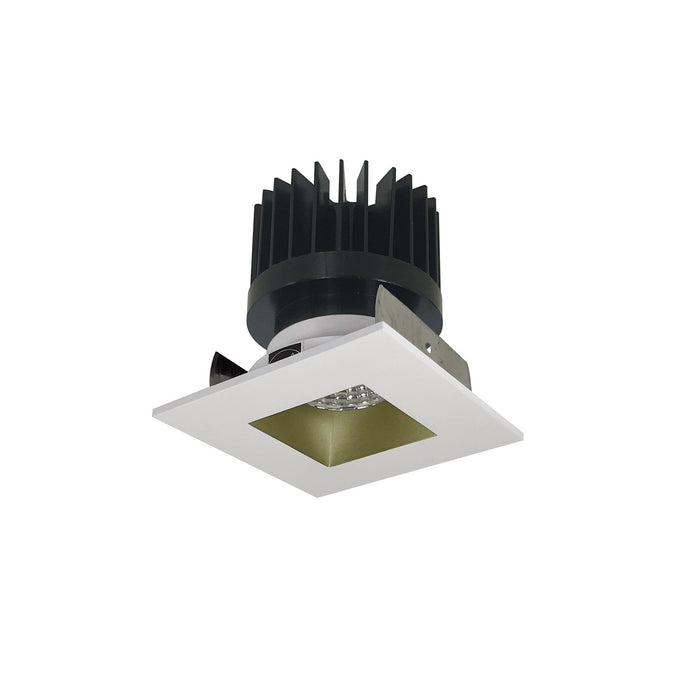 Myhouse Lighting Nora Lighting - NIOB-2SNDSQ27XCHMPW/HL - Trim - Rec Iolite - Champagne Haze Reflector / Matte Powder White Flange