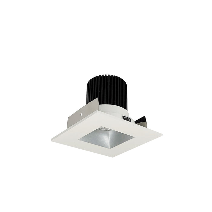 Myhouse Lighting Nora Lighting - NIOB-2SNDSQ27XHZMPW/10 - Trim - Rec Iolite - Haze Reflector / Matte Powder White Flange