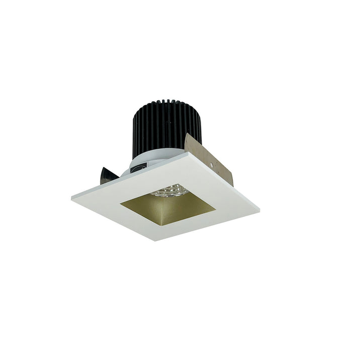 Myhouse Lighting Nora Lighting - NIOB-2SNDSQCDXCHMPW - Trim - Rec Iolite - Champagne Haze Reflector / Matte Powder White Flange