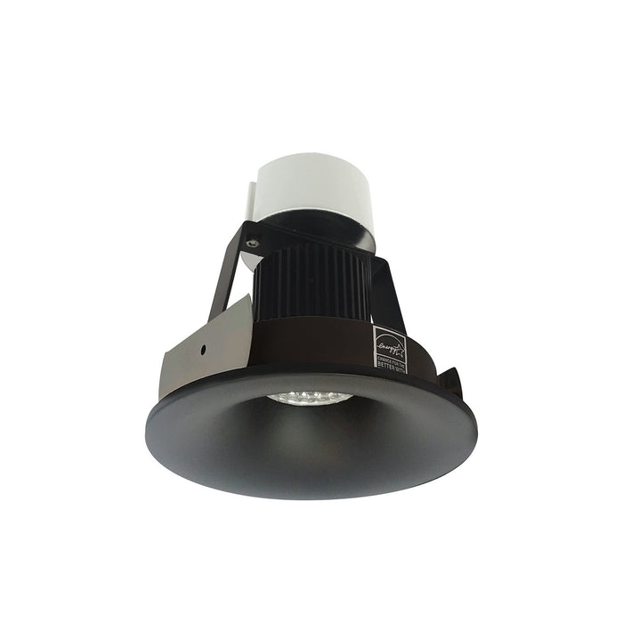 Myhouse Lighting Nora Lighting - NIR-4RNB50XBB - 4" Retro Rnd Bullnose Reg Non- - Rec Iolite - Black