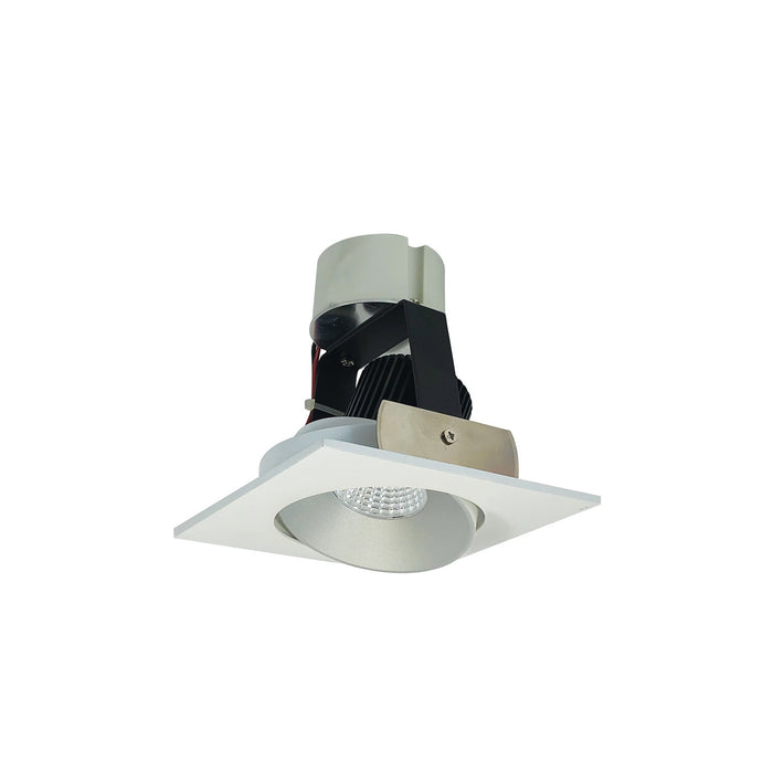 Myhouse Lighting Nora Lighting - NIR-4SC50XHW - 4" Retrofit Square Reg Cone Adj - Rec Iolite - Haze Reflector / White Flange