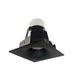 Myhouse Lighting Nora Lighting - NIR-4SNB50XBB - 4" Retro Sq Bullnose Reg Non-A - Rec Iolite - Black
