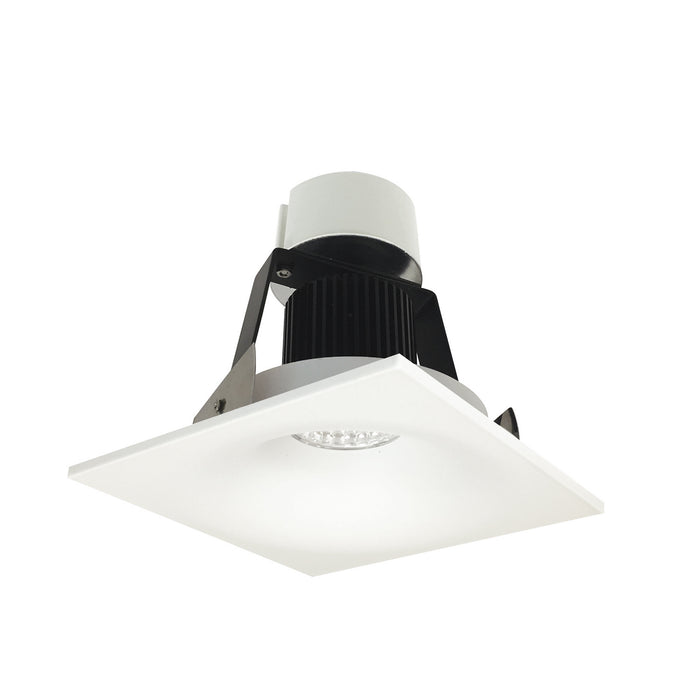 Myhouse Lighting Nora Lighting - NIR-4SNB50XMPW - 4" Retro Sq Bullnose Reg Non-A - Rec Iolite - Matte Powder White