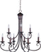 Myhouse Lighting Maxim - 70006OI - Nine Light Chandelier - Loft - Oil Rubbed Bronze