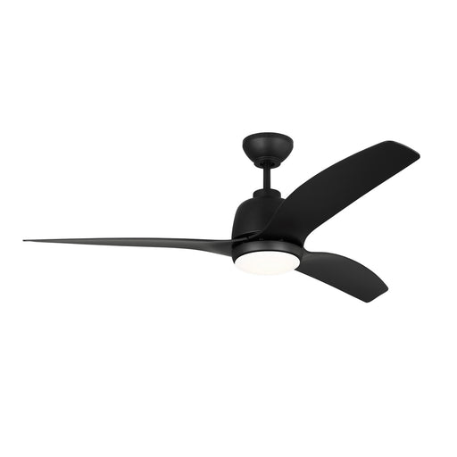 Myhouse Lighting Visual Comfort Fan - 3AVLCR54MBKD - 54``Ceiling Fan - Avila Coastal 54 LED - Midnight Black