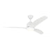 Myhouse Lighting Visual Comfort Fan - 3AVLCR54RZWD - 54``Ceiling Fan - Avila Coastal 54 LED - Matte White