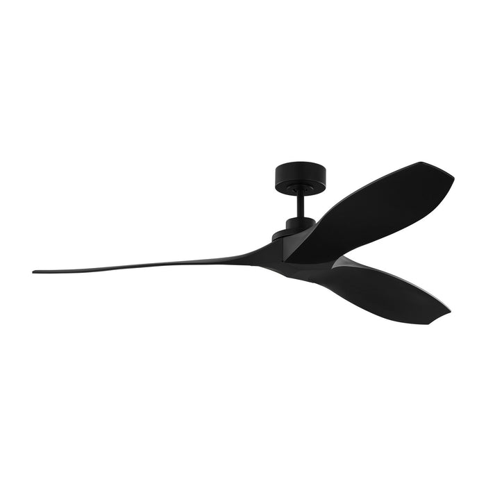 Myhouse Lighting Visual Comfort Fan - 3CLNCSM60MBK - 60``Ceiling Fan - Collins Coastal 60 Smart - Midnight Black