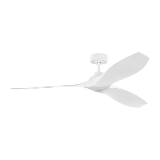 Myhouse Lighting Visual Comfort Fan - 3CLNCSM60RZW - 60``Ceiling Fan - Collins Coastal 60 Smart - Matte White