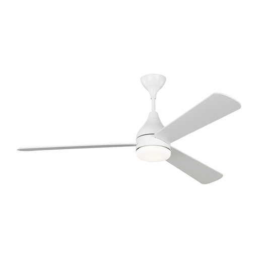 Myhouse Lighting Visual Comfort Fan - 3STMSM60RZWD - 60``Ceiling Fan - Streaming 60 Smart LED - Matte White
