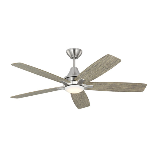 Myhouse Lighting Generation Lighting - 5LWDR52BSLGD - 52"Ceiling Fan - Lowden - Brushed Steel