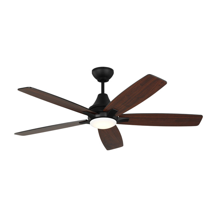 Myhouse Lighting Generation Lighting - 5LWDR52MBKD - 52"Ceiling Fan - Lowden - Midnight Black