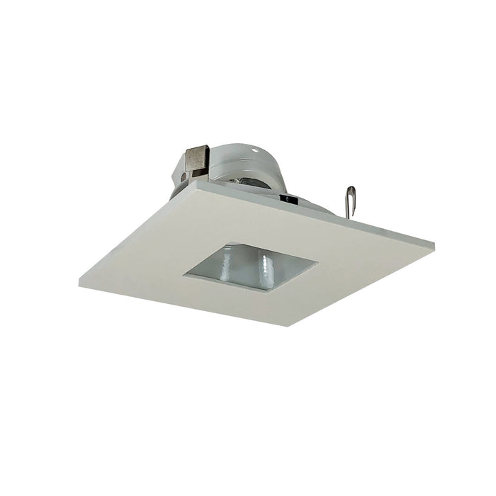 Myhouse Lighting Nora Lighting - NL-4855WW - 4"Sq W/2"Sq Hole,Adj,Wh Ref - Rec Lv 4" Square Trim - White