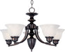 Myhouse Lighting Maxim - 2699MROI - Five Light Chandelier - Malaga - Oil Rubbed Bronze