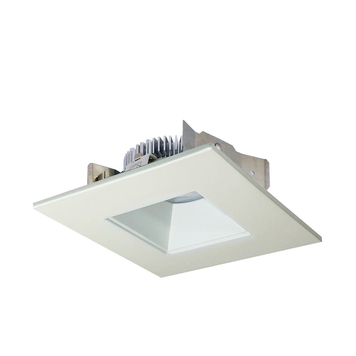 Myhouse Lighting Nora Lighting - NLCBS-4561240WW - 4" Shallow Hl Sq Regres - Cobalt Shallow Hl W/Trim - White