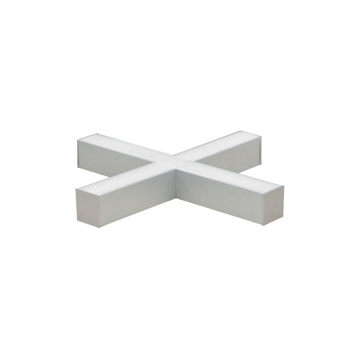 Myhouse Lighting Nora Lighting - NLIN-X1040A - X-Connector L-Line - LED Linear - Aluminum