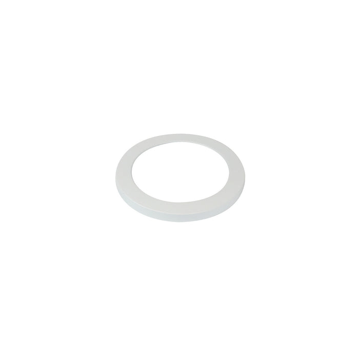 Myhouse Lighting Nora Lighting - NLOCAC-6RMPW - 6" Round Magnetic Trim Ri - Rec LED Elo Nelocac - Matte Powder White