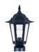 Myhouse Lighting Maxim - 3001CLBK - One Light Outdoor Pole/Post Lantern - Builder Cast - Black