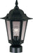 Myhouse Lighting Maxim - 3001CLBK - One Light Outdoor Pole/Post Lantern - Builder Cast - Black