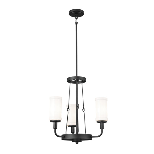 Myhouse Lighting Kichler - 52450BKT - Three Light Mini Chandelier - Vetivene - Textured Black