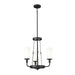 Myhouse Lighting Kichler - 52450BKT - Three Light Mini Chandelier - Vetivene - Textured Black