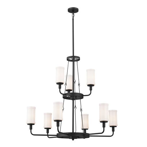 Myhouse Lighting Kichler - 52452BKT - Nine Light Chandelier - Vetivene - Textured Black