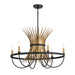 Myhouse Lighting Kichler - 52458BK - Six Light Chandelier - Baile - Black