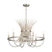 Myhouse Lighting Kichler - 52458NI - Six Light Chandelier - Baile - Brushed Nickel