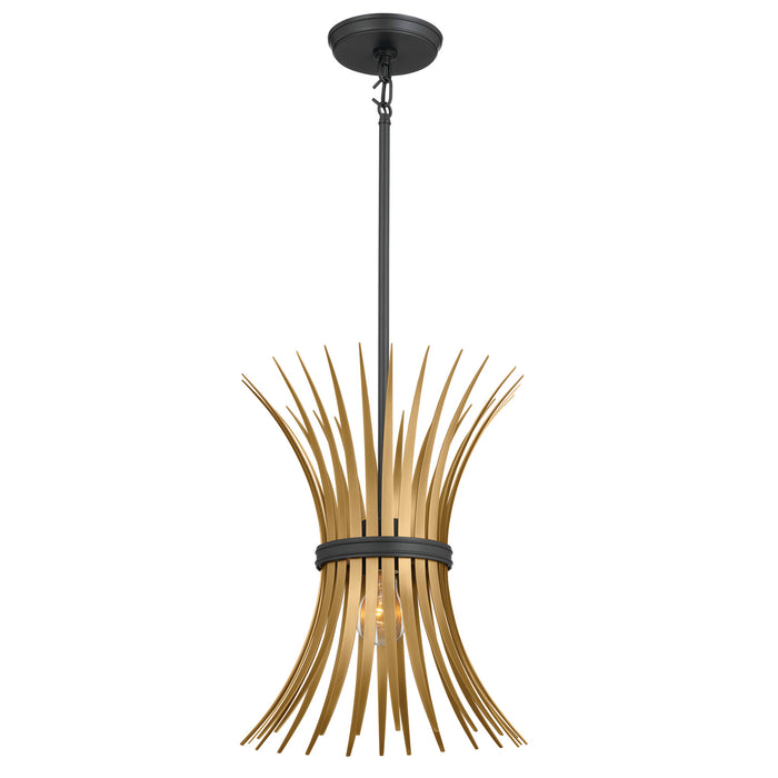 Myhouse Lighting Kichler - 52460BK - One Light Pendant - Baile - Black